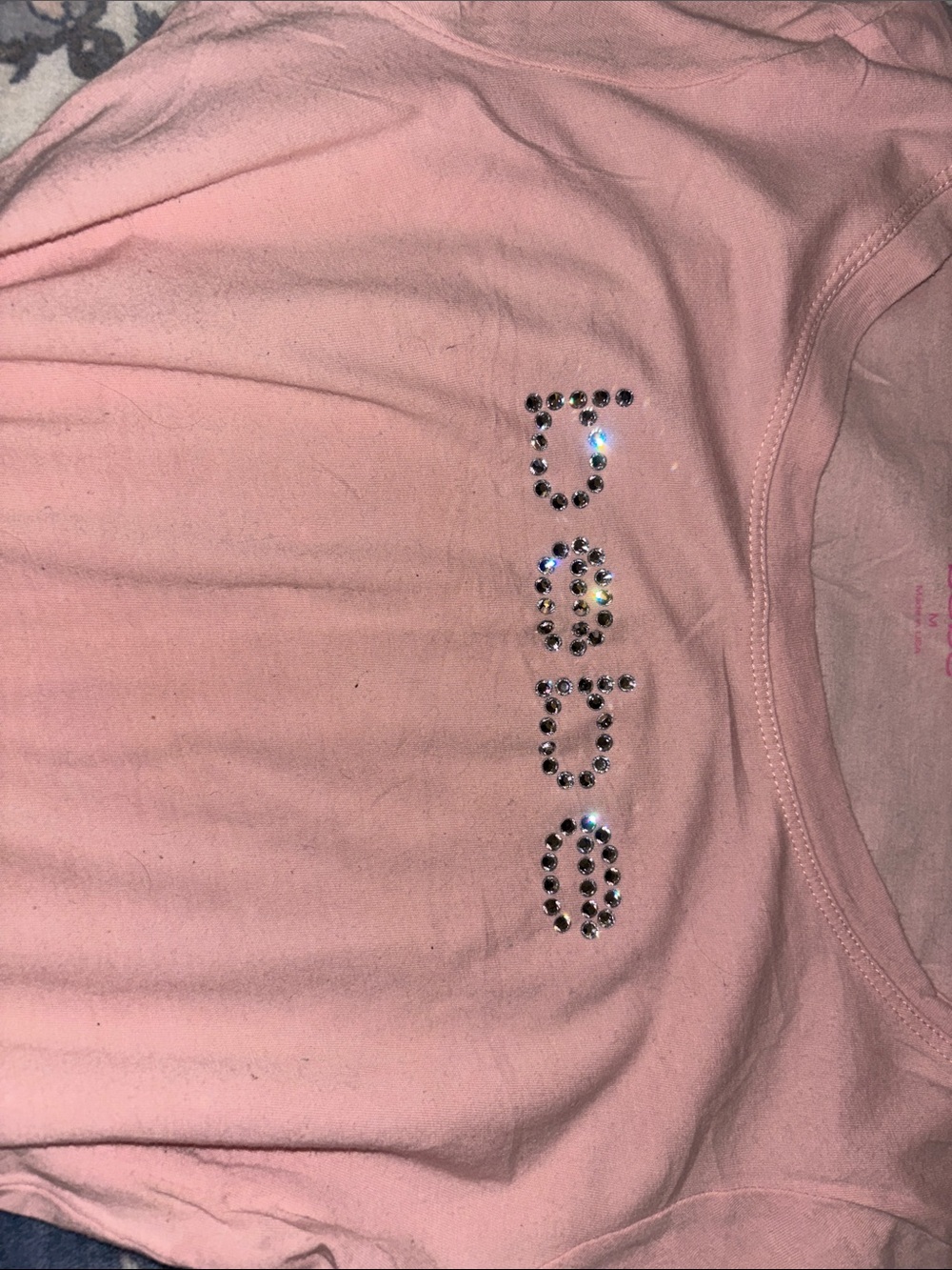 Pink bebe tee
